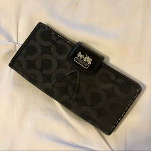 Black Coach Wallet
